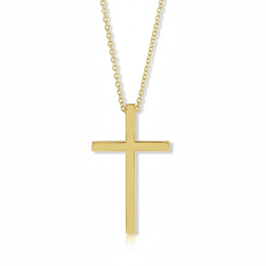 Classic Cross Pendant with Cable Chain