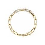 14K Solid Gold 1.5 CTW Lab-Grown Diamond Paperclip-Style 7
