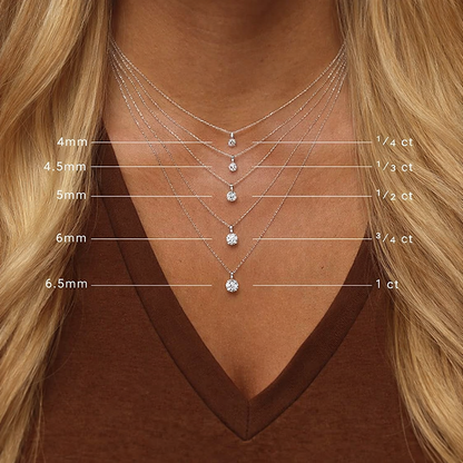 Prong-Set Round Lab-Grown Diamond Solitaire