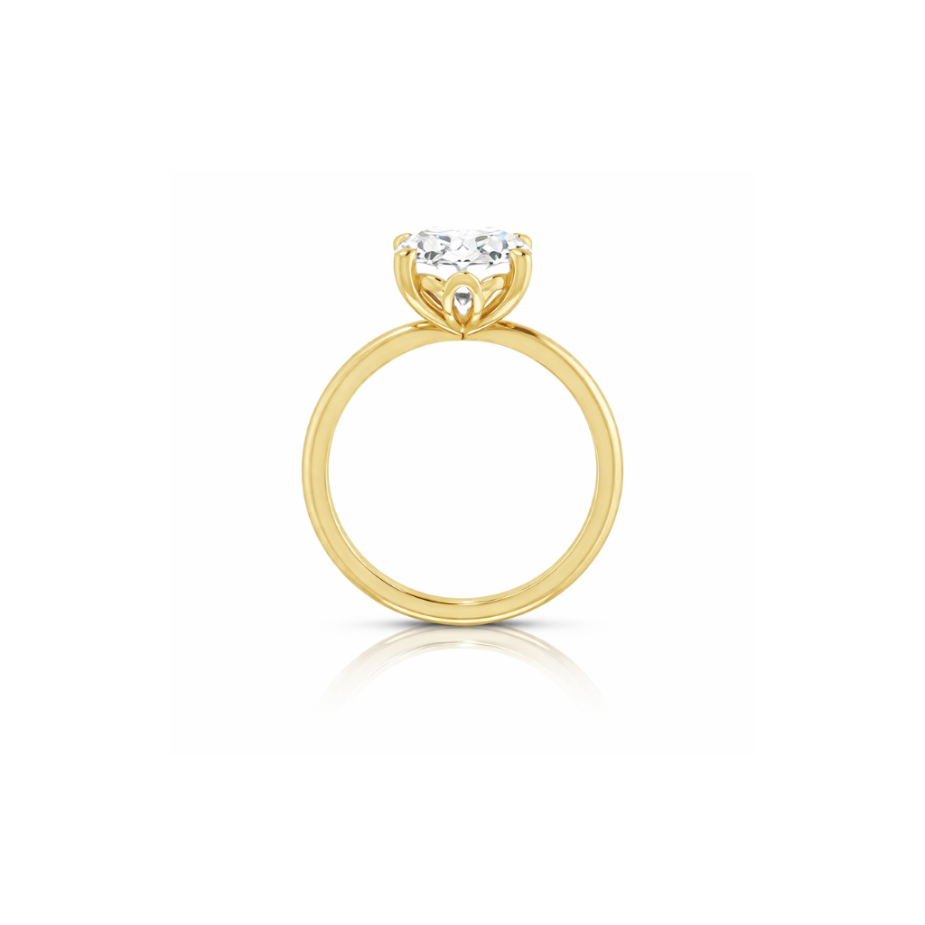 Oval Solitaire Engagement Ring