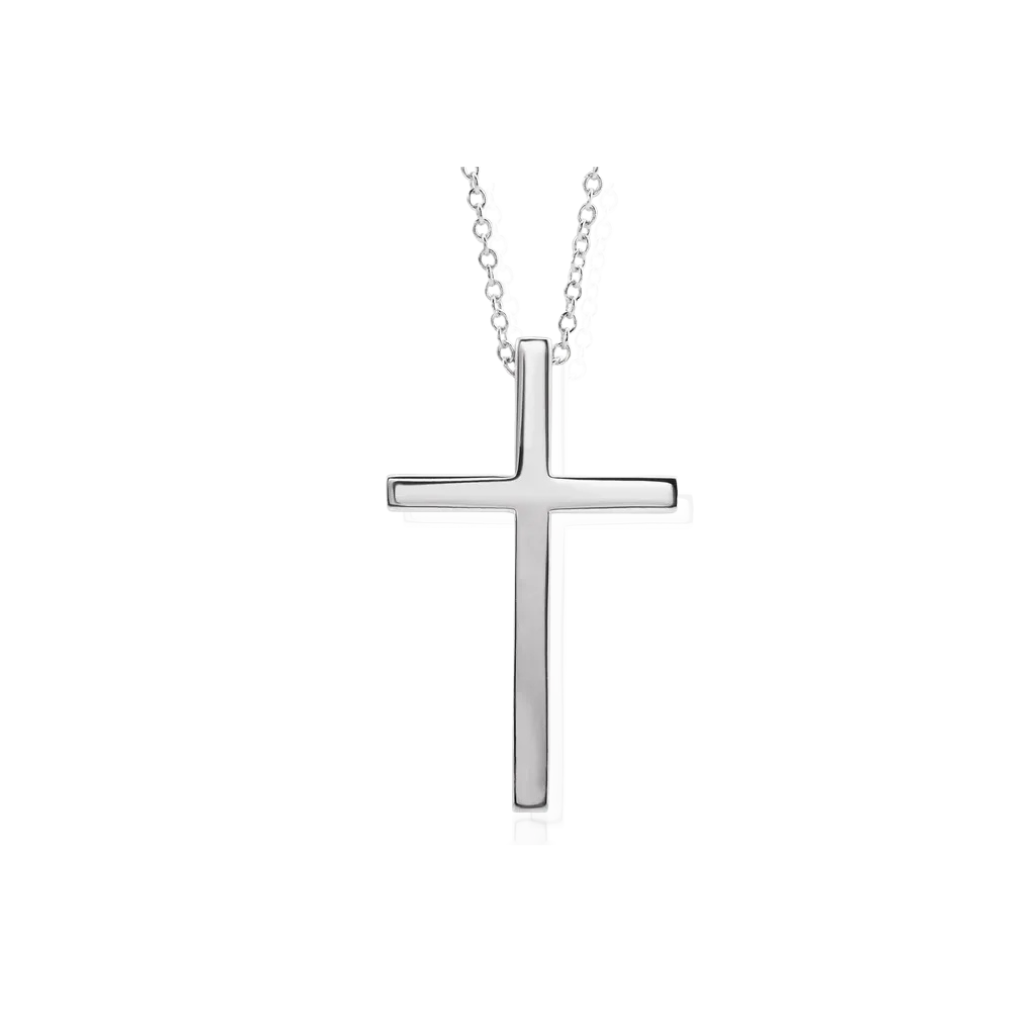 Classic Cross Pendant with Cable Chain