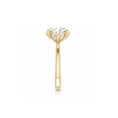 Oval Solitaire Engagement Ring