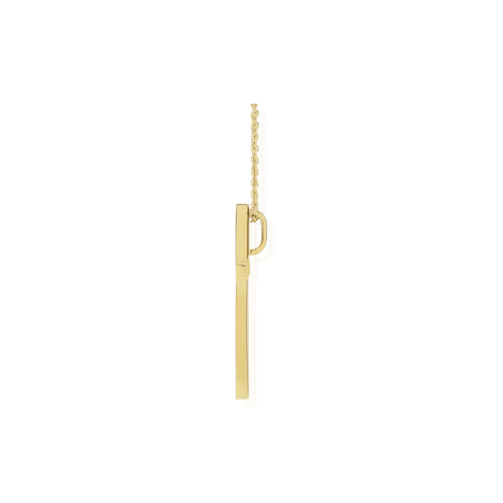 Classic Cross Pendant with Cable Chain