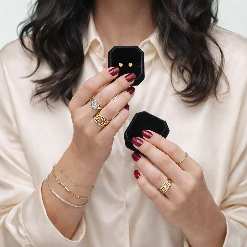 Natural Citrine Pear Ring in Solid Gold