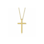 Classic Cross Pendant with Cable Chain Image