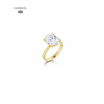 Oval Solitaire Engagement Ring Image