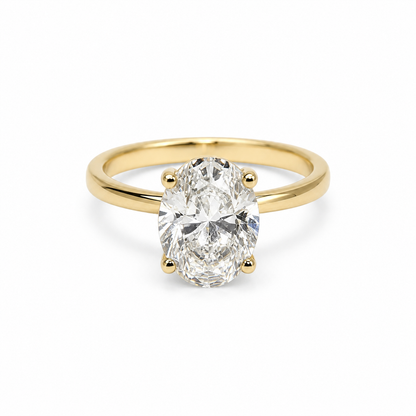 Oval Solitaire Engagement Ring
