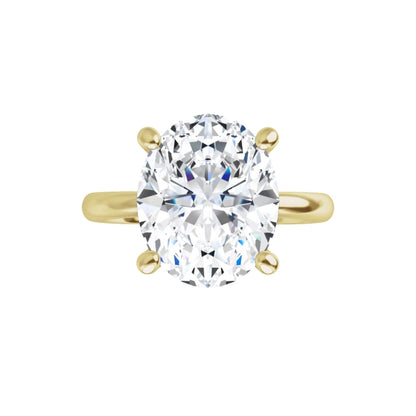 Oval Solitaire Engagement Ring